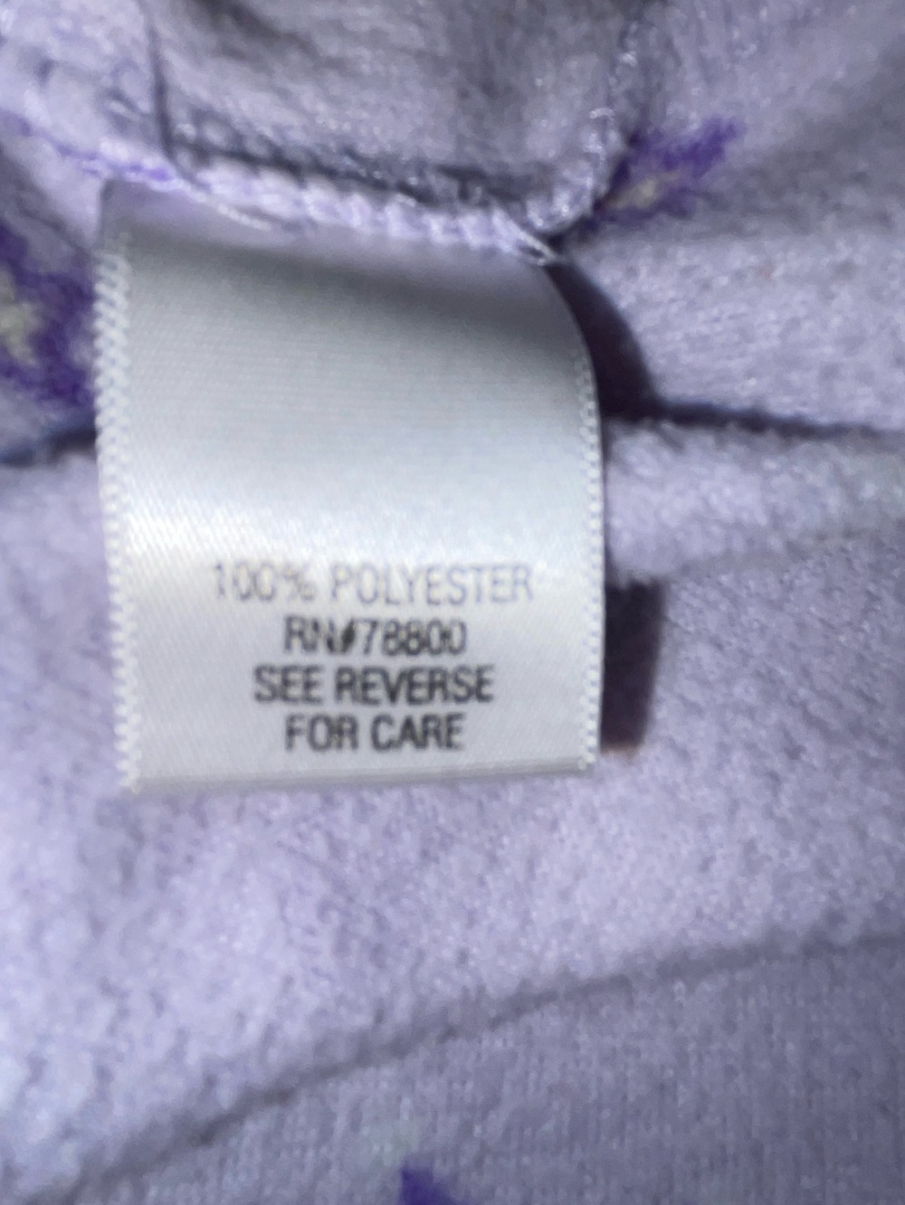 🌛Croft & Barrow Women’s Lavender Moon & Stars Pajama Nightgown - Picture 5 of 6